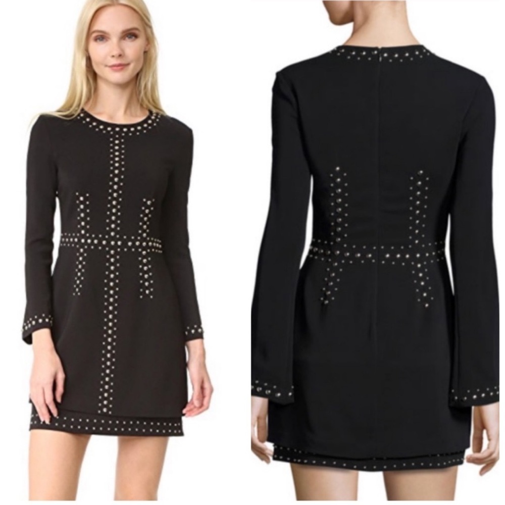 Alc Madison silver stud dress
